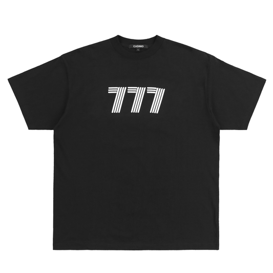 777 In It To Win It Tee (Black/White/Grey)